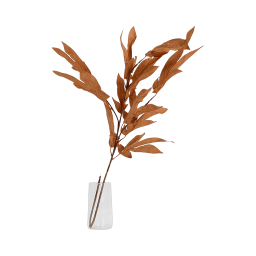 Maple leaves stem Orange - Setinone.ae