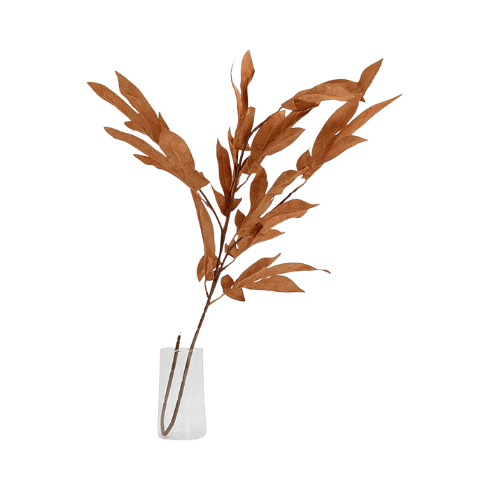 Maple leaves stem Orange - Setinone.ae