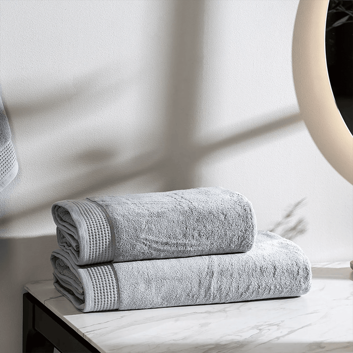Melera Bath Sheet Pastel Grey - Setinone.ae