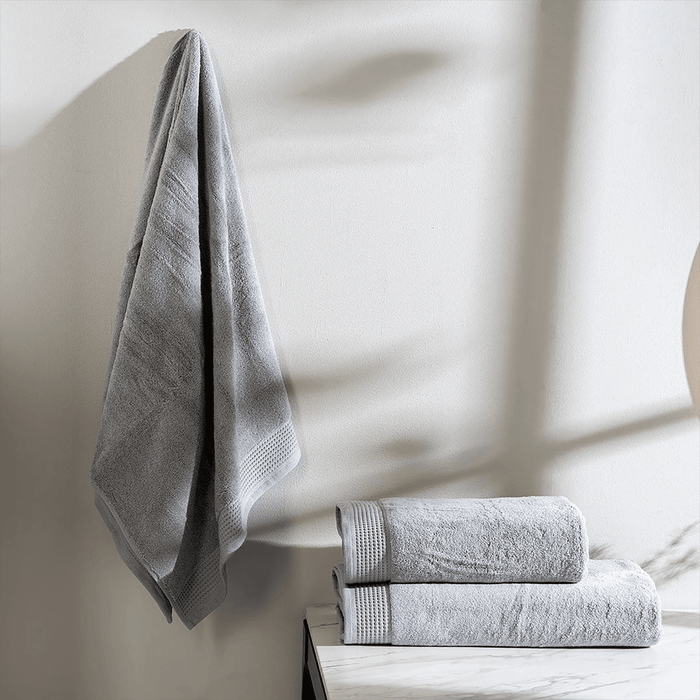 Melera Bath Towel Pastel Grey - Setinone.ae