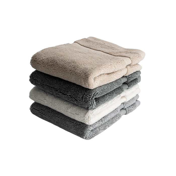 Mireille Face Towel Grey