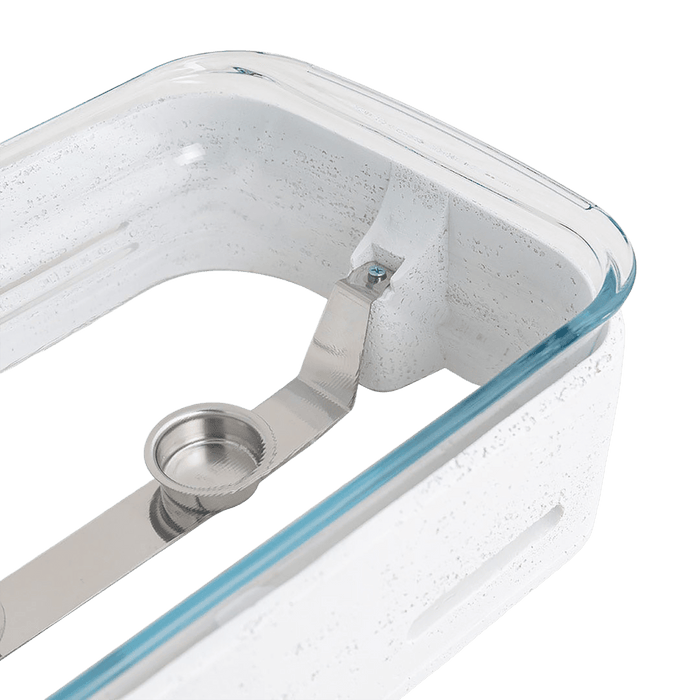 Niya Food Warmer With Glass Lid White