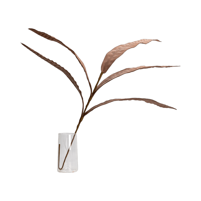 Pleione Leave Branch Pink