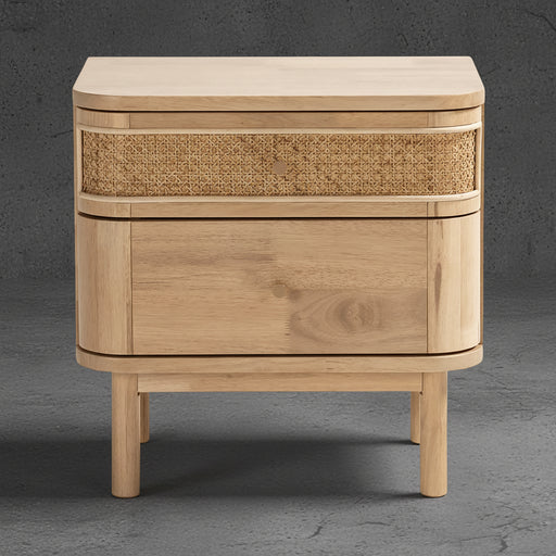 Railan Bedside Table Natural - Setinone.ae