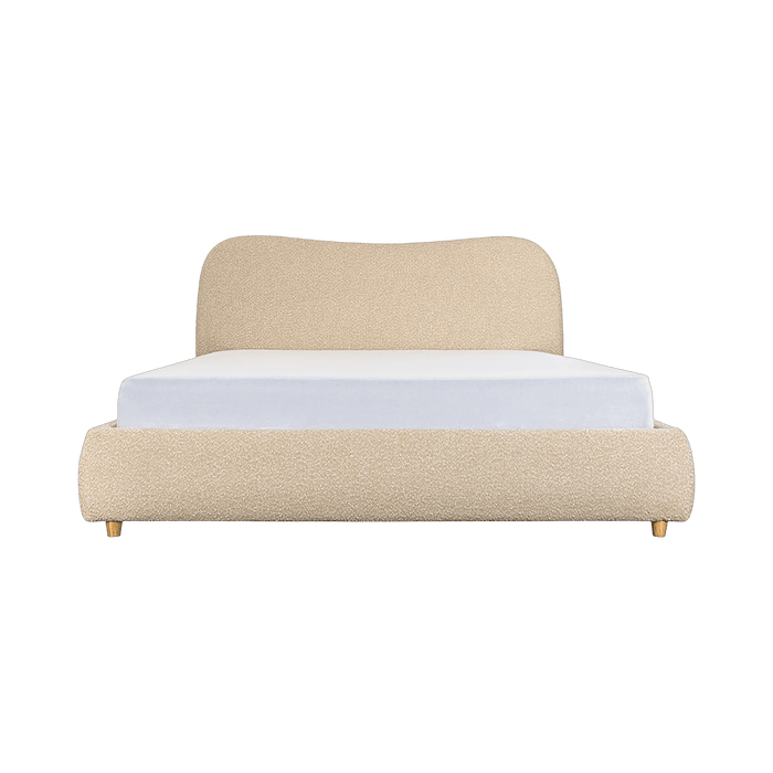 Soho King Bed Beige - Setinone.ae