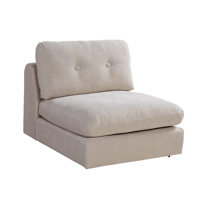 Tulie 1 Seater Armless Sand