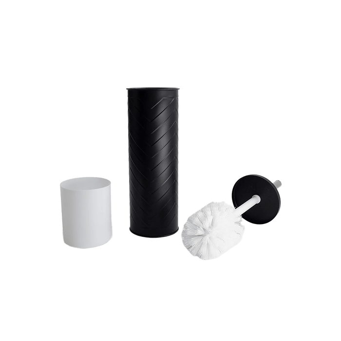 Varien Toilet Brush With Holder Black