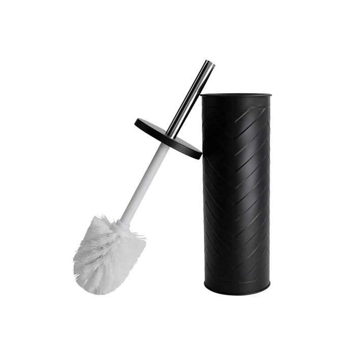 Varien Toilet Brush With Holder Black