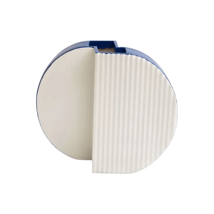 Watson Decor Vase White & Blue