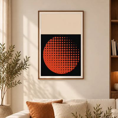 Optical Rhythm — Art print-2 - Black / 60 x 90 cm