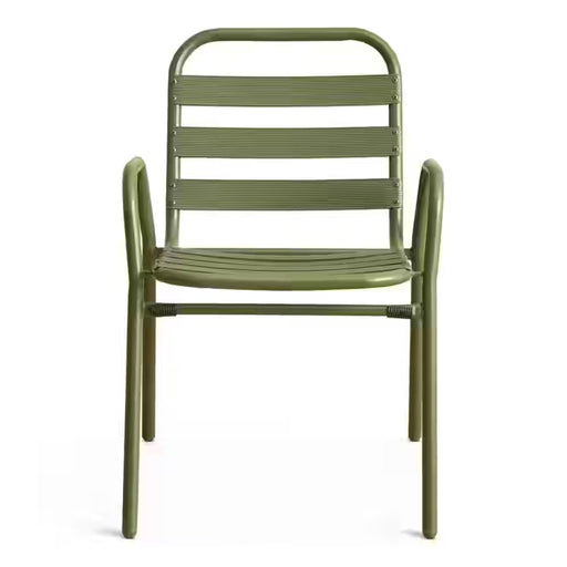 Anca Outdoor Aluminium-Steel Chair - Green PAN HOME