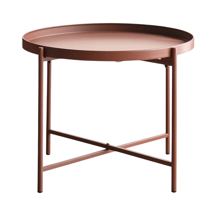Abaco End Table Metal - Brown