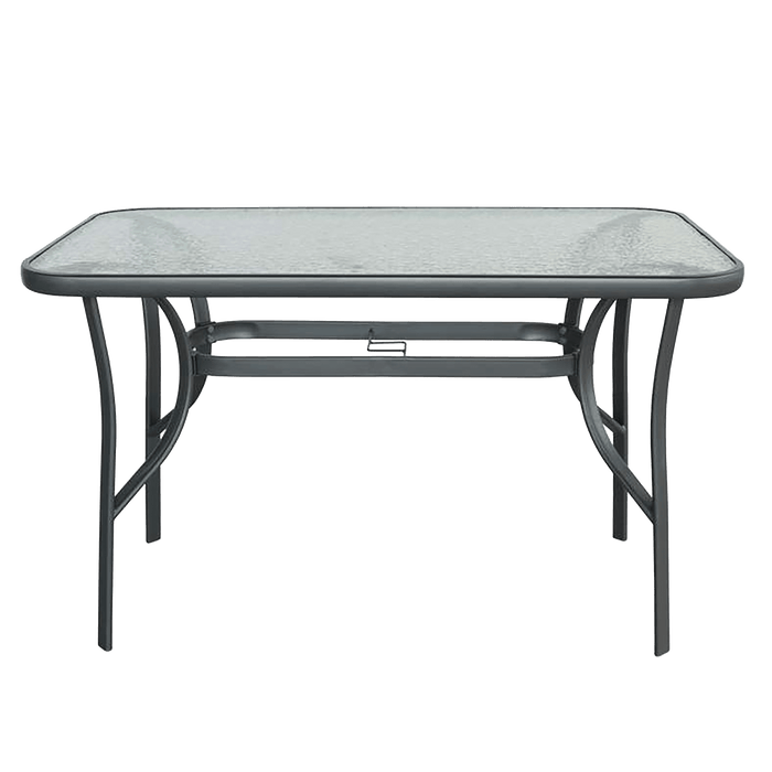 Abril Outdoor Glass Table - Grey
