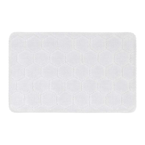Ada Cozysoft 2-Piece Set Bathmat And - White Pan Home