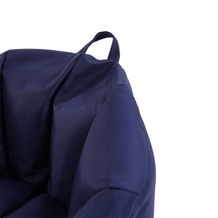 Adam Filled Bean Bag Chair - Blue