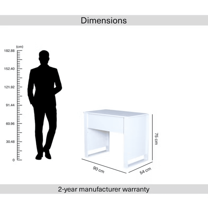 Adapt Writing Desk - White