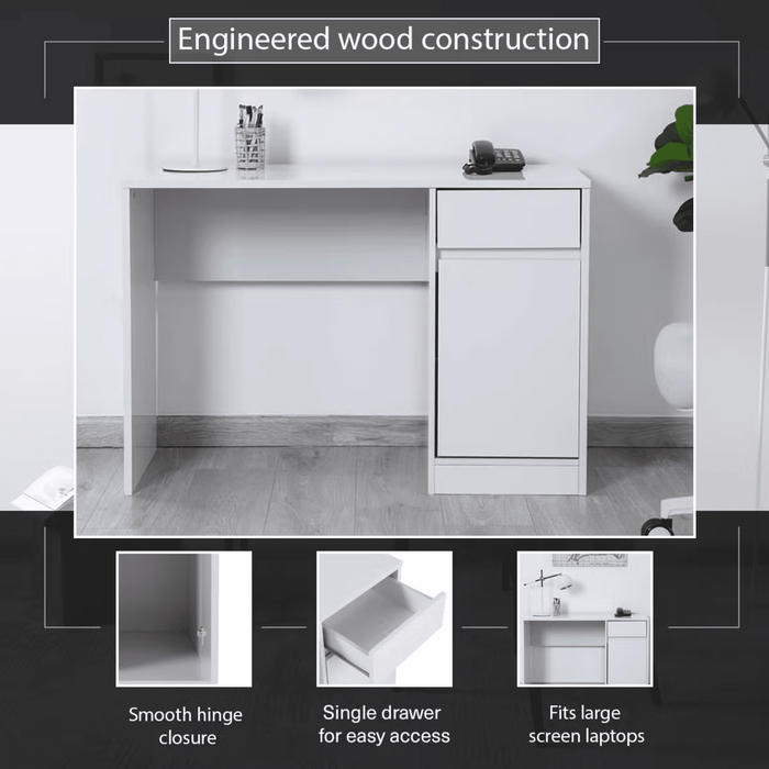 Adapt Writing Desk With Pedestal