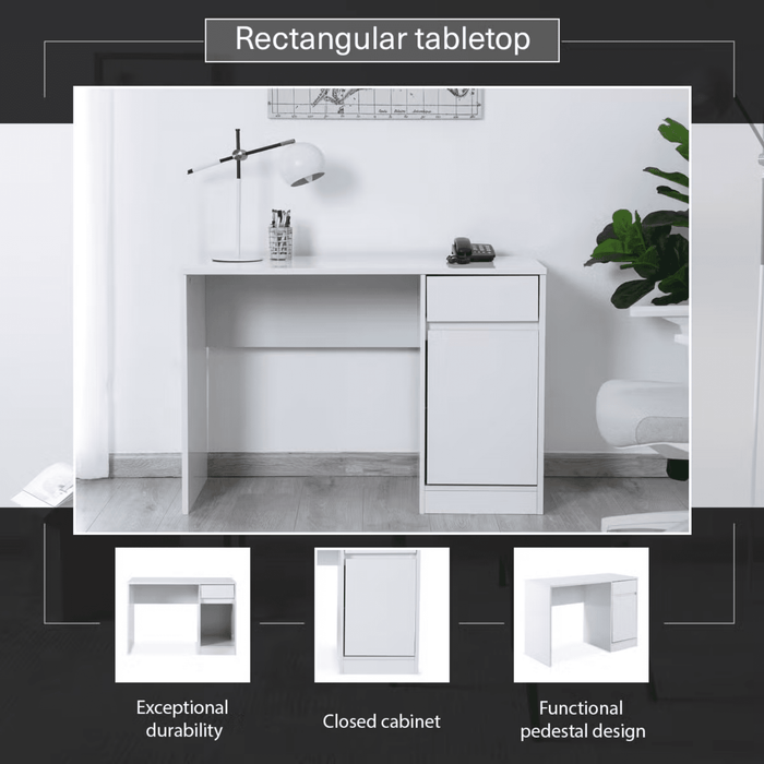 Adapt Writing Desk With Pedestal