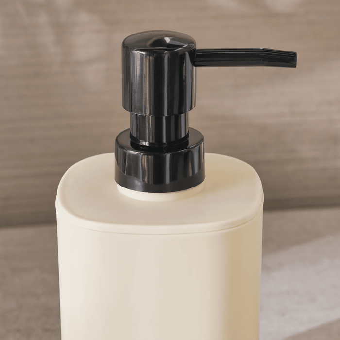 Adele Bath Accessories 3 Piece Set -Cream