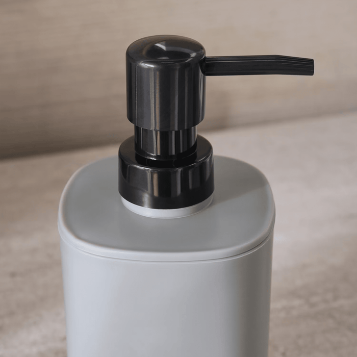 Adele Bath Accessories 3 Piece Set -Grey