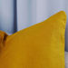 Aden Pin Rib S/2 Cushion Cover Ochre Pan Home
