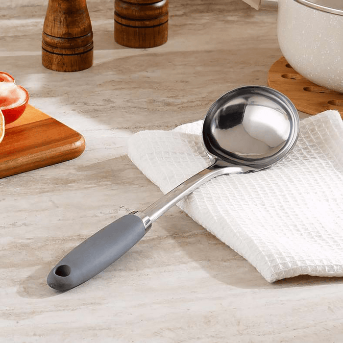 Aira Soup Ladle - Grey