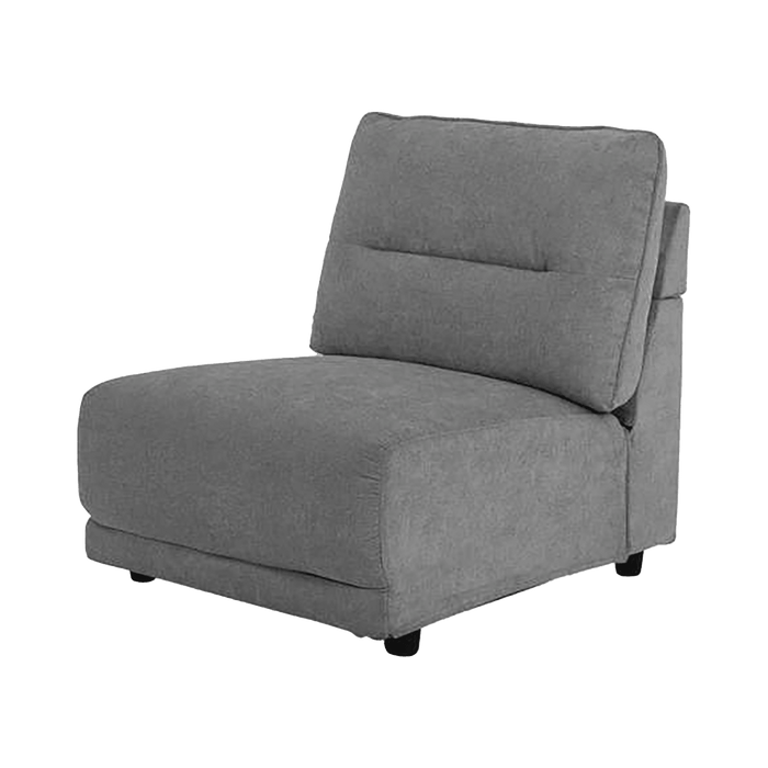 Alabaster Single Seater Arm Less Sofa