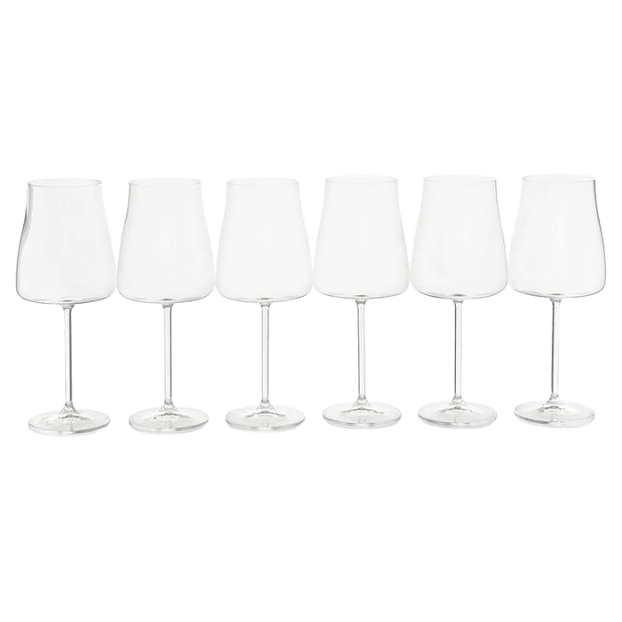 Alex 6-Piece Stemware Crystal Glass Set 400Ml - Clear