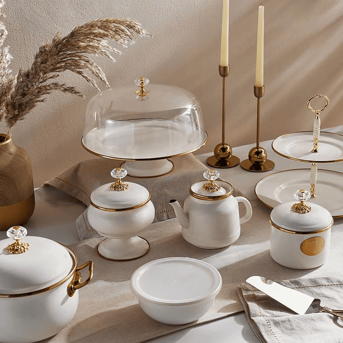 Alinna Tea Pot 1L -White