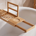 Alipis Bamboo Bath Caddy 50/4Cm - Natural Pan Home