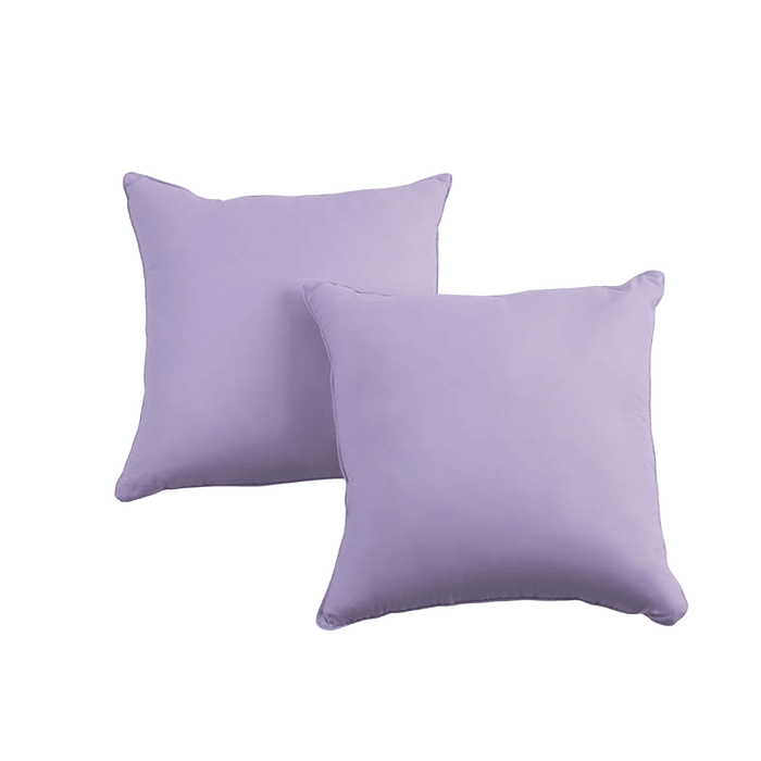 Allan 2-Piece Filled Cushion Set 43X43cm - Light Purple
