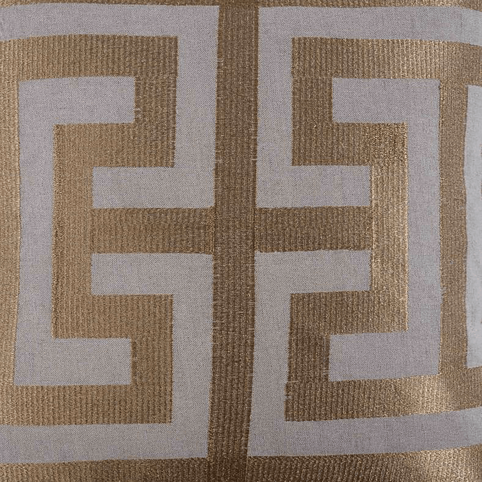 Alvaro Embroidered Cushion Cover - Gold