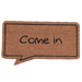 Amelia Door Mat -Natural/Black Pan Home