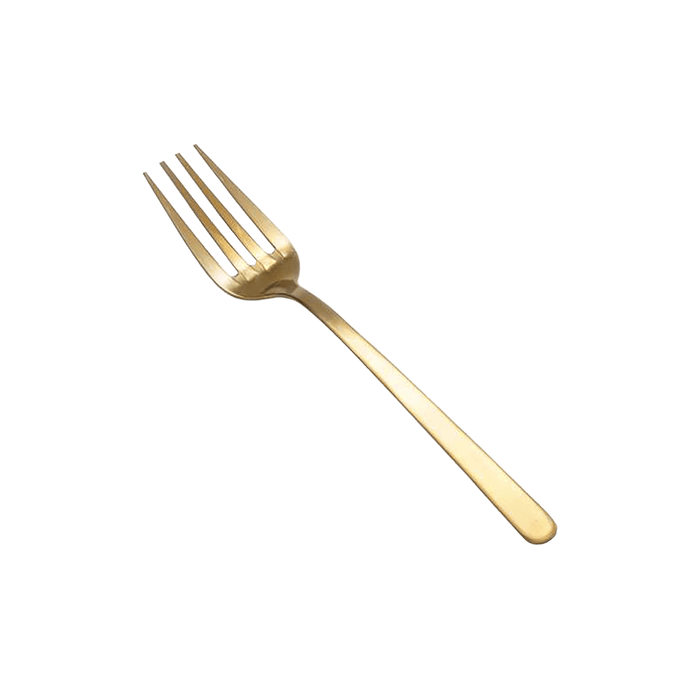 Aneta 3-Piece Dinner Fork - Gold Pan Home