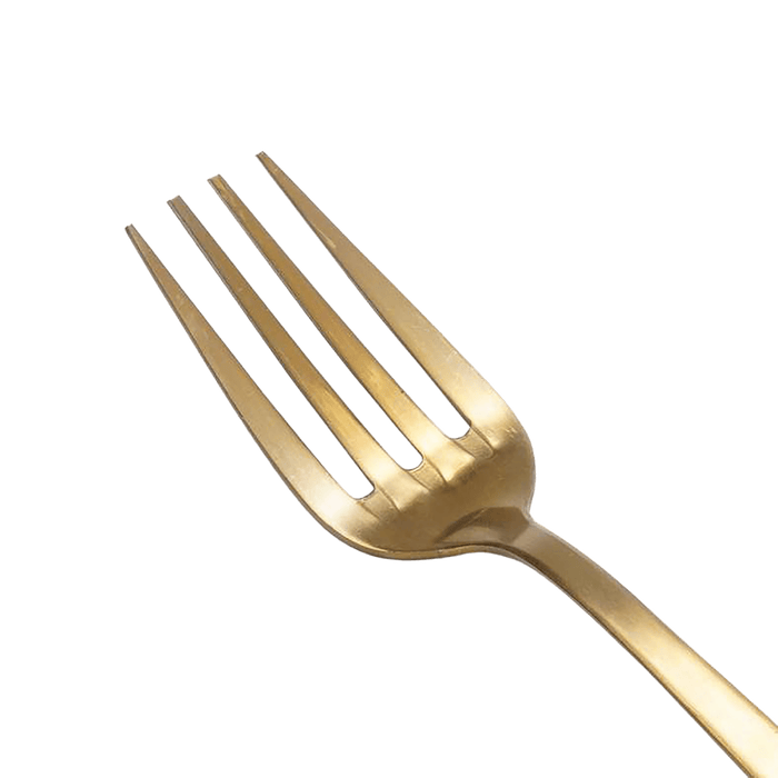 Aneta 3-Piece Dinner Fork - Gold Pan Home