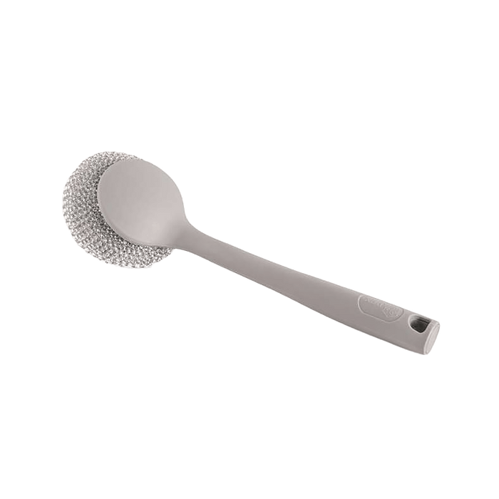 Apex Dish Brush With Stainless Steel- 6 - Grey