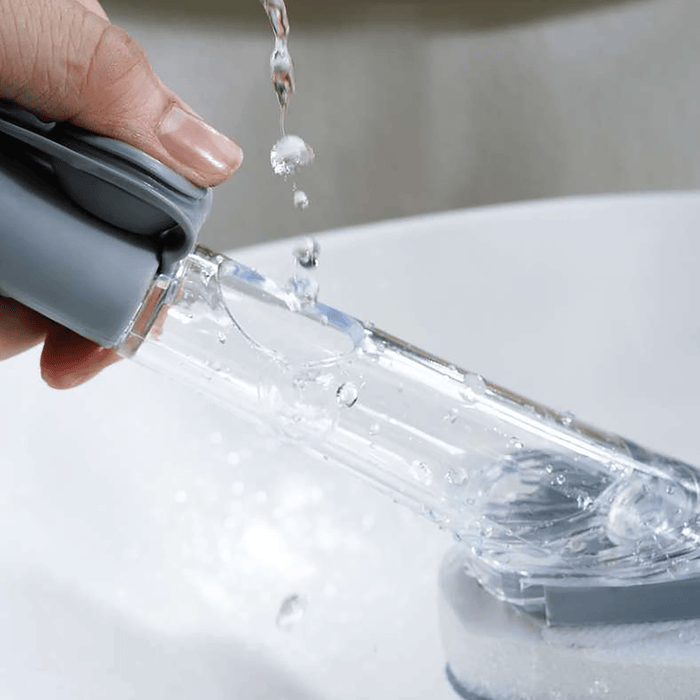 Ashton 2-Piece Cleaning Brush Set - Grey