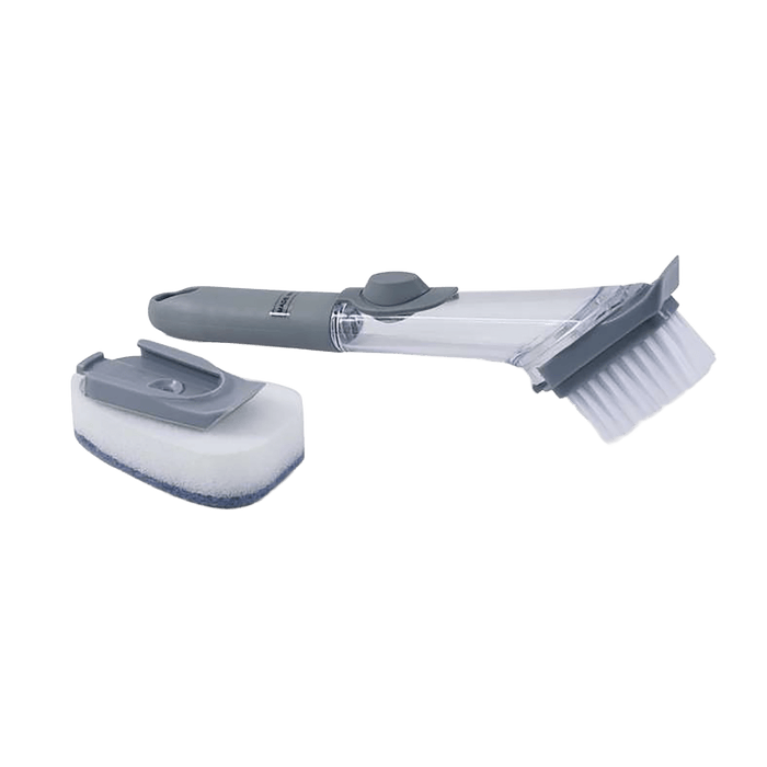 Ashton 2-Piece Cleaning Brush Set - Grey