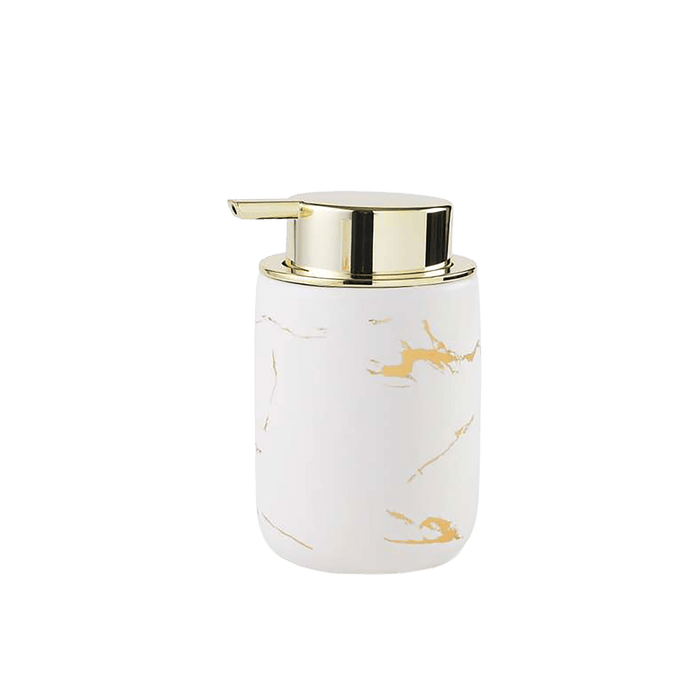 Astral 3-Piece Ceramic Bathroom Accessories Set - Gold