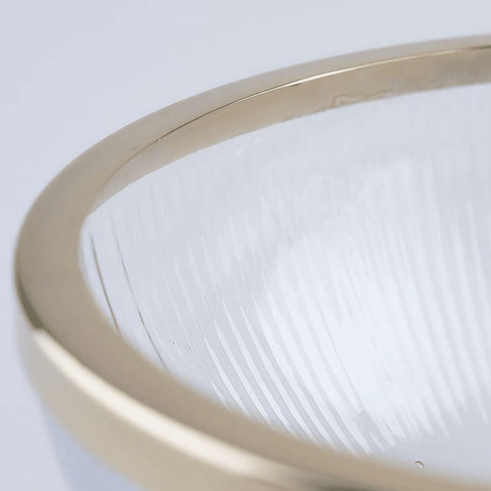 Astrid Glass Bowl - Gold