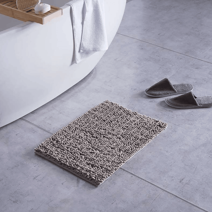 Athens Chenille Bathmat - Beige