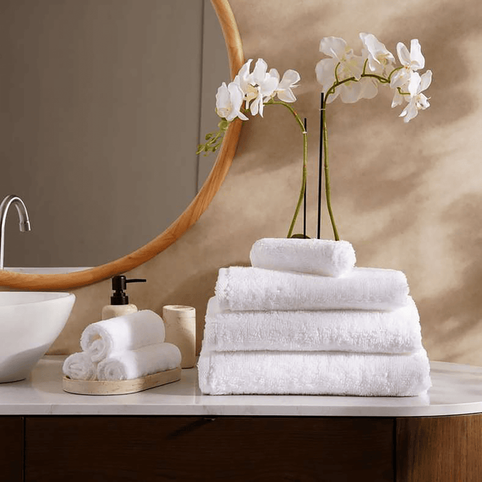 Avenue Cloud Bath Sheet - White