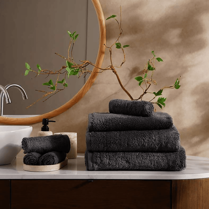 Avenue Cloud Hand Towel - Slate