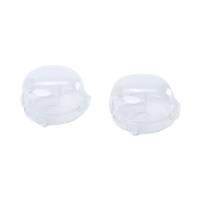 Avinar 2 Pieces Oven Knob Covers Set 4Cm - Clear