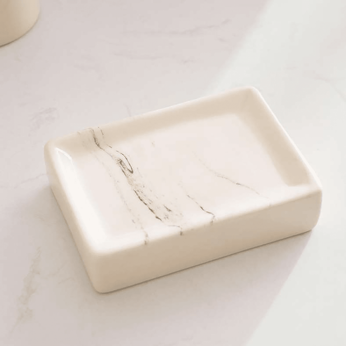 Barney 3-Peice Bath Accessory Set-White