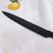 Bevin Slicing Knife 33.6Cm - Black Pan Home