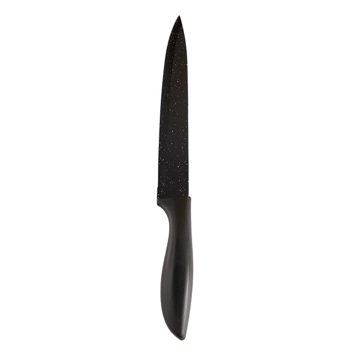 Bevin Slicing Knife 33.6Cm - Black Pan Home