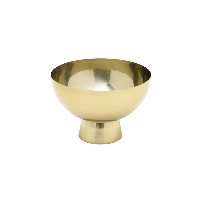 Bijou Steel Decor Bowl 19X19X14cm-Gold