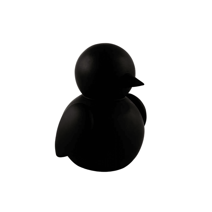 Bird Polyresin Decor Figurine 13X12X16Cm - Black Pan Home