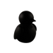 Bird Polyresin Decor Figurine 13X12X16Cm - Black Pan Home